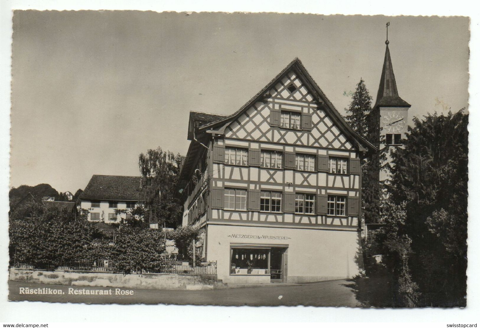 RÜSCHLIKON Restaurant Metgerei Rose - Rüschlikon