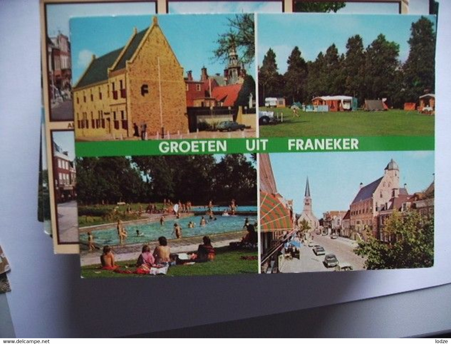 Nederland Holland Pays Bas Franeker Met Zwembad En Camping - Franeker