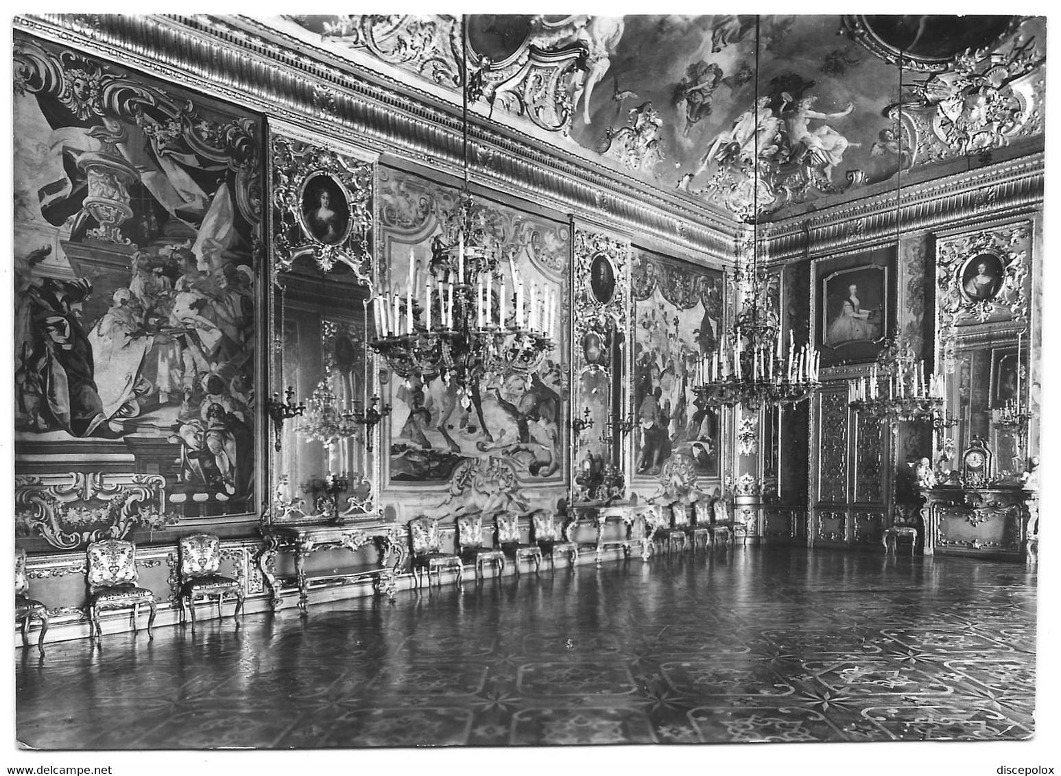 A3613 Torino - Palazzo Reale - Sala Da Pranzo / Viaggiata 1961 - Palazzo Reale