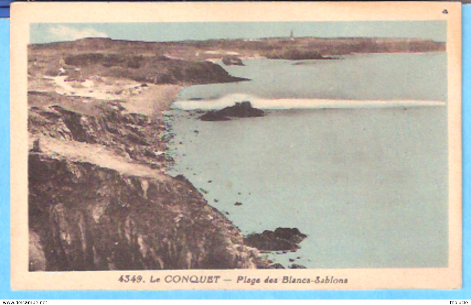 Le Conquet (Finistère)-+/-1920-Plage Des Blancs-Sablons-Edit .Rivière-Bureau, Pons - Le Conquet