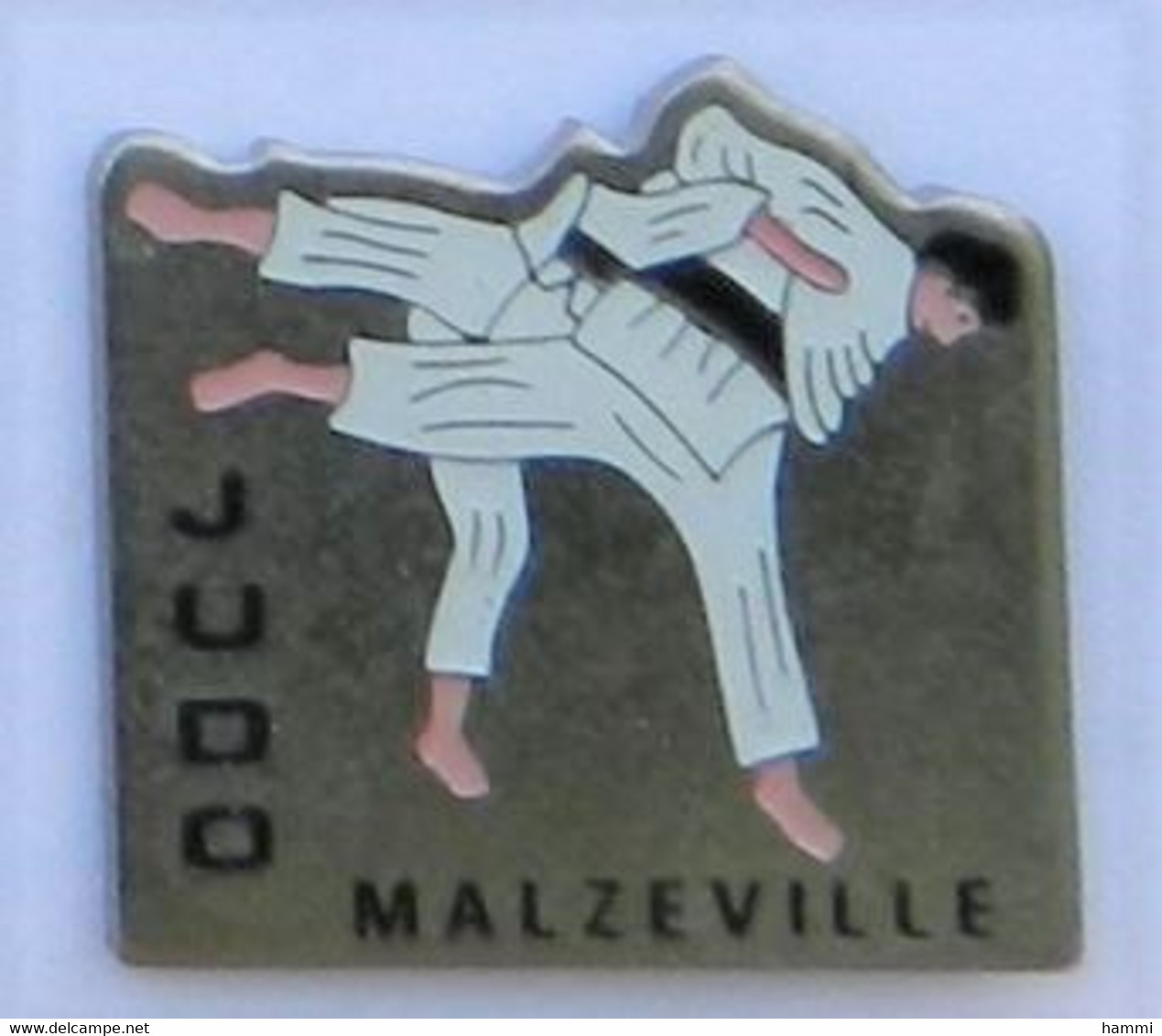 A72 Pin's JUDO Club MALZEVILLE MEURTHE MOSELLE Achat Immédiat - Judo