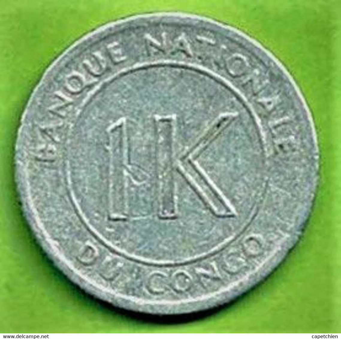 CONGO / UN LIKUTA BANQUE NATIONAL DU CONGO / 1967 / ALU - Kongo - Zaire (Dem. Republik, 1964-70)