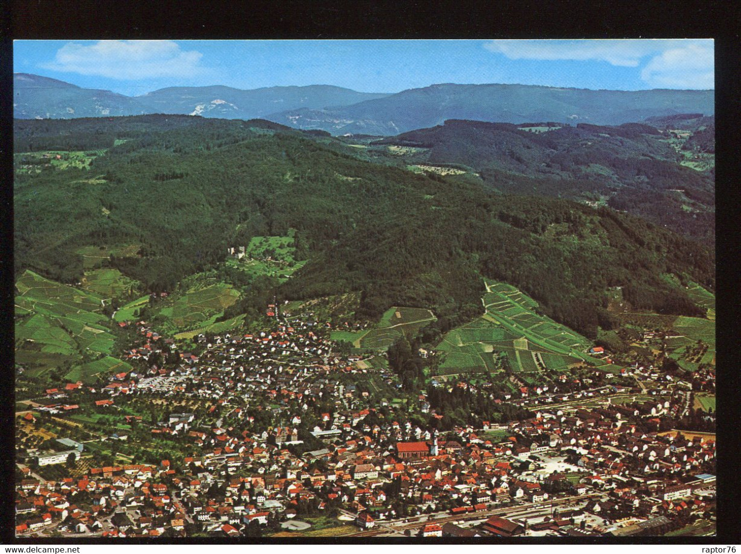 CPM Neuve Allemagne OBERKIRCH Im Renchtal Vue Aérienne - Oberkirch