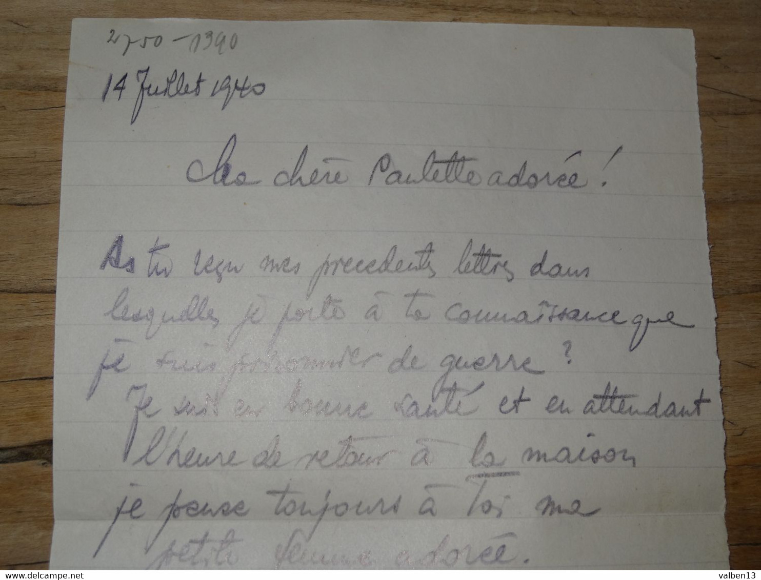 2 Courriers D'un Prisonnier De Guerre A NEUF BRISACH En 1940  ............ PERM-4 - Guerre De 1939-45