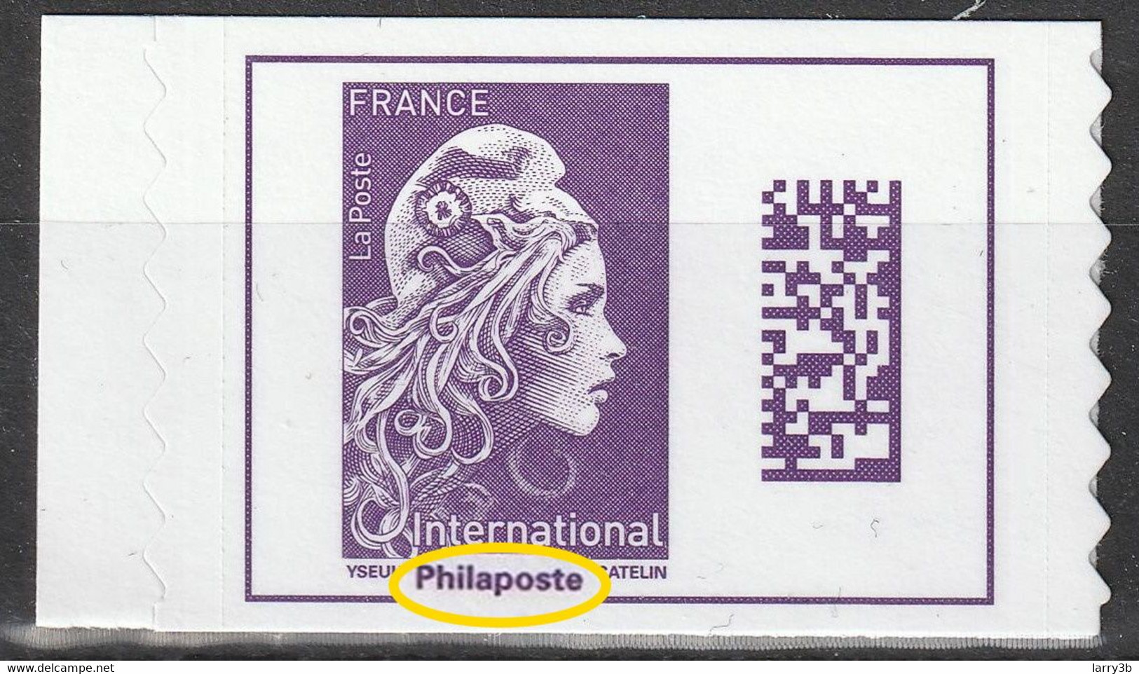 2021 - Y/T 1656A Type II - Marianne L'engagée International (mention Philaposte Au Lieu De Phil@poste) AA ISSU CARNET ** - Nuovi