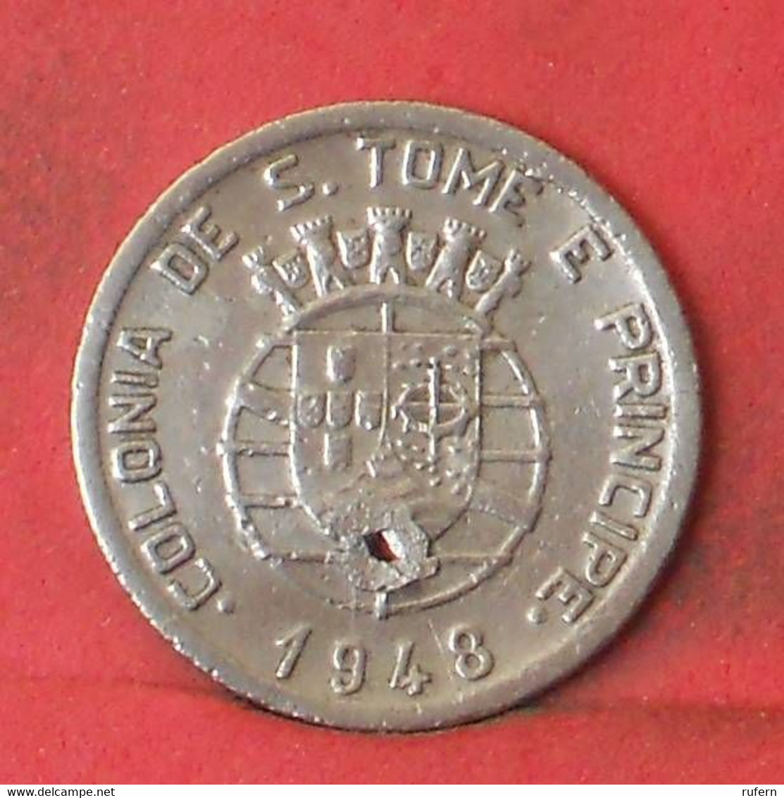 SAINT THOMAS Y PRINCIPE 50 CENTAVOS 1948 -    KM# 8 - (Nº41236) - Sao Tome And Principe