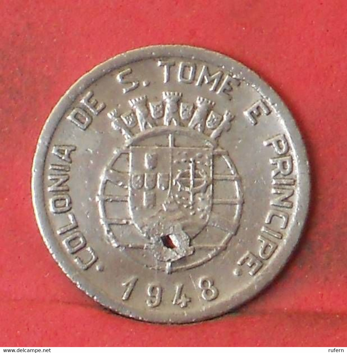 SAINT THOMAS Y PRINCIPE 50 CENTAVOS 1948 -    KM# 8 - (Nº41236) - Sao Tome Et Principe