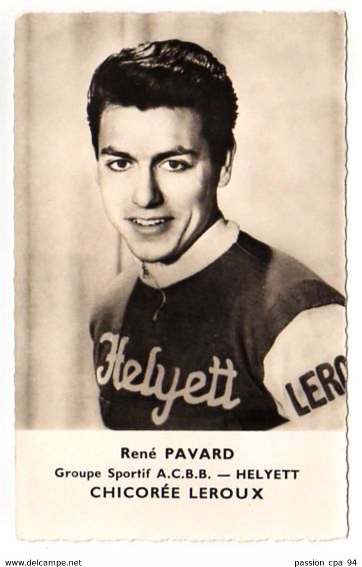 S11-007 Chicorée Leroux - Helyett - René Pavard - Cycliste - Ciclismo