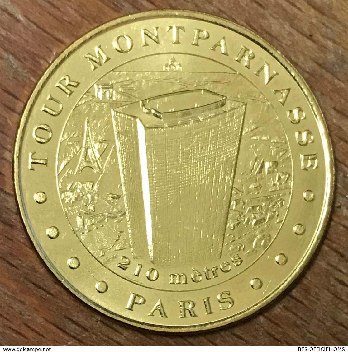 75015 PARIS TOUR MONTPARNASSE MDP 2018 MÉDAILLE SOUVENIR MONNAIE DE PARIS JETON TOURISTIQUE MEDALS COINS TOKENS - 2018