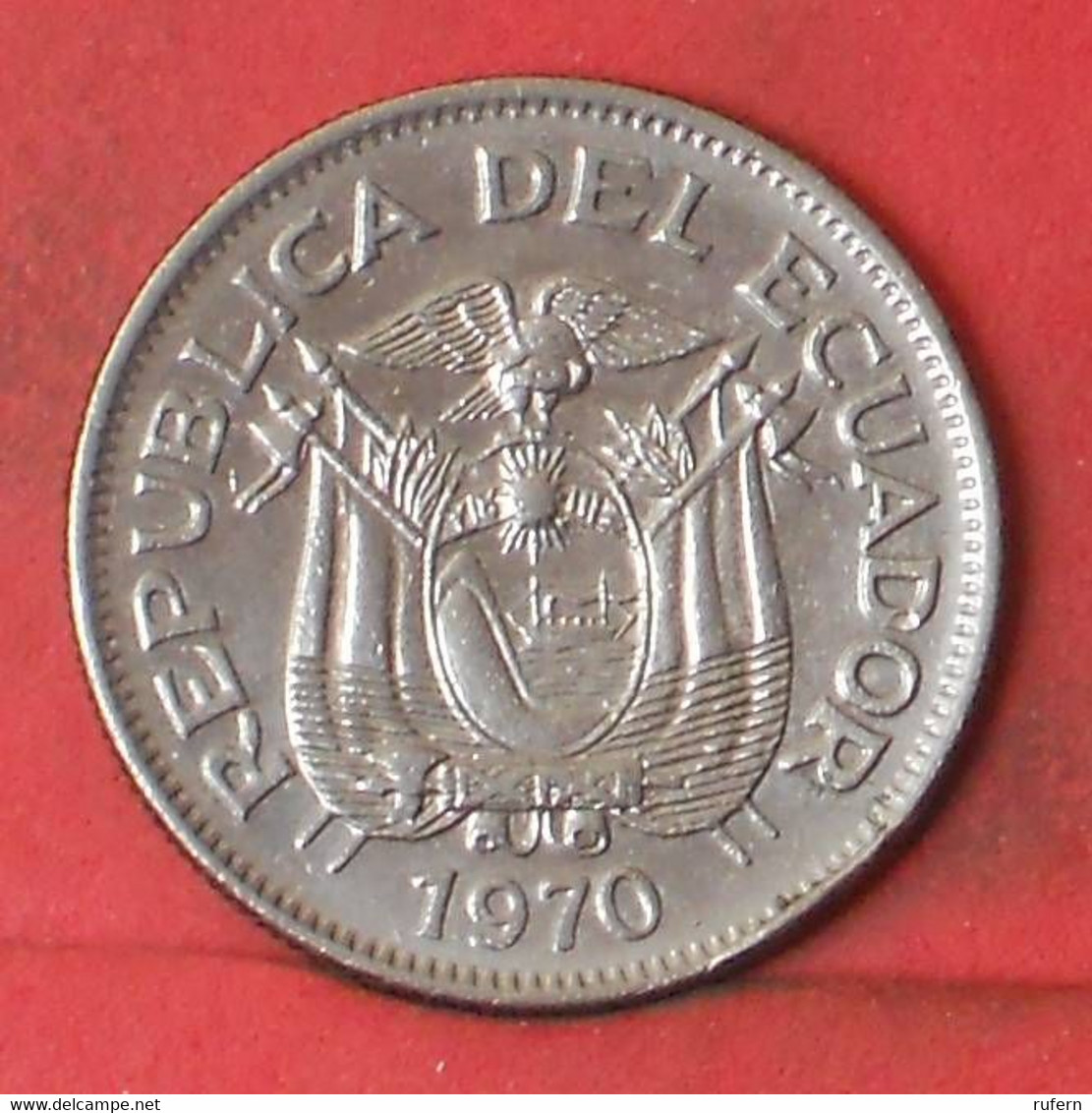 ECUADOR 1 SUCRE 1970 -    KM# 78b - (Nº41286) - Ecuador