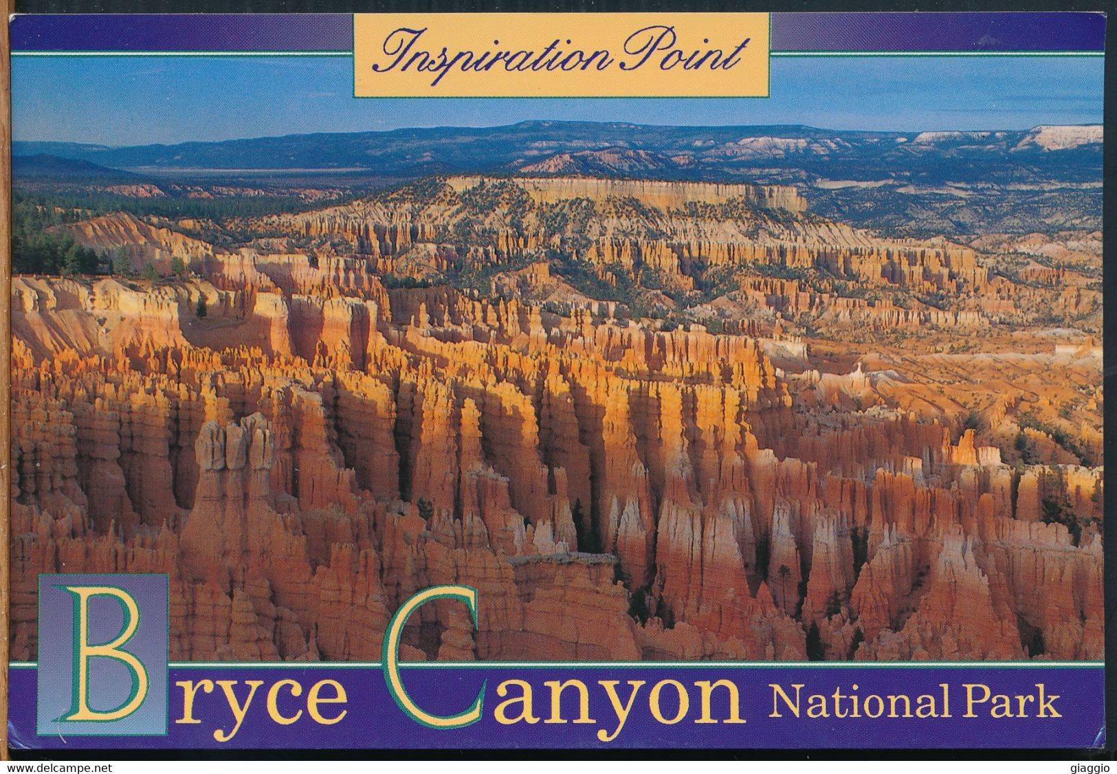 °°° 25404 - USA - UT - BRYCE CANYON - 1997 With Stamps °°° - Bryce Canyon
