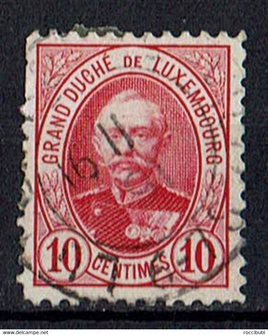 Luxemburg 1891 // Mi. 57 O // Freimarken // Großherzog Adolphe - 1891 Adolphe Front Side