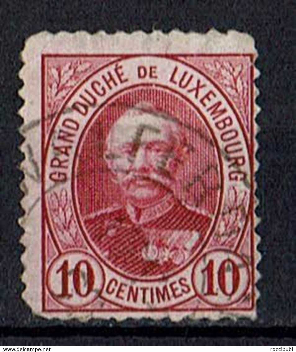 Luxemburg 1891 // Mi. 57 O // Freimarken // Großherzog Adolphe - 1891 Adolfo Di Fronte