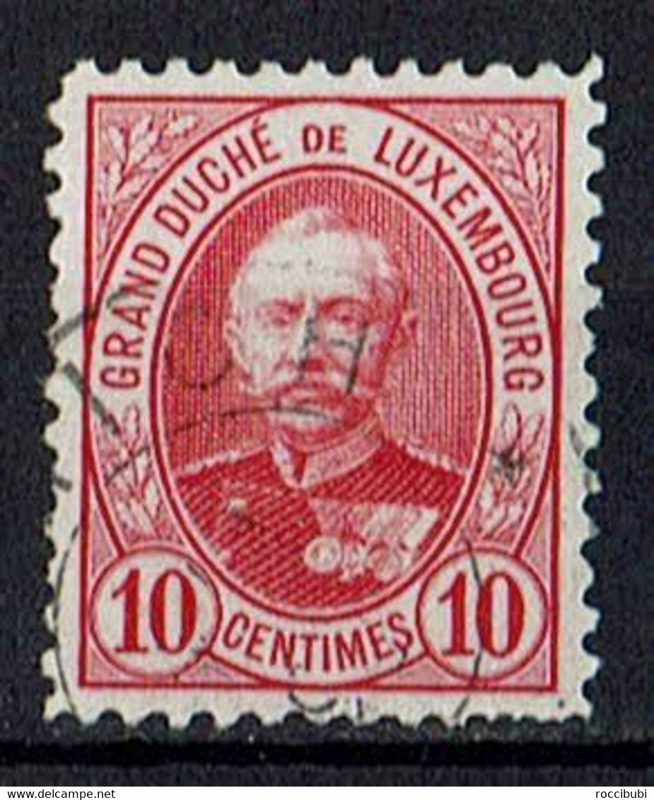 Luxemburg 1891 // Mi. 57 O // Freimarken // Großherzog Adolphe - 1891 Adolphe De Face