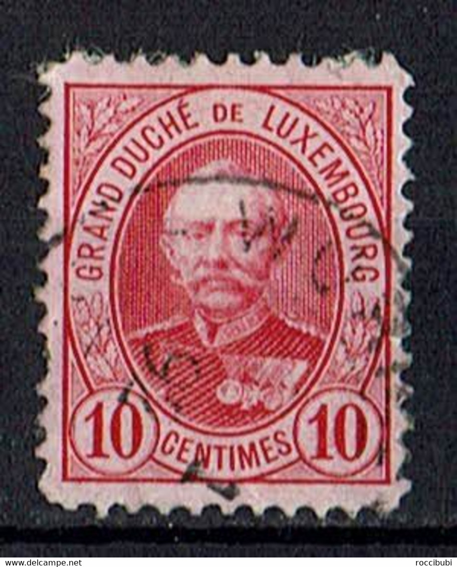 Luxemburg 1891 // Mi. 57 O // Freimarken // Großherzog Adolphe - 1891 Adolfo Di Fronte