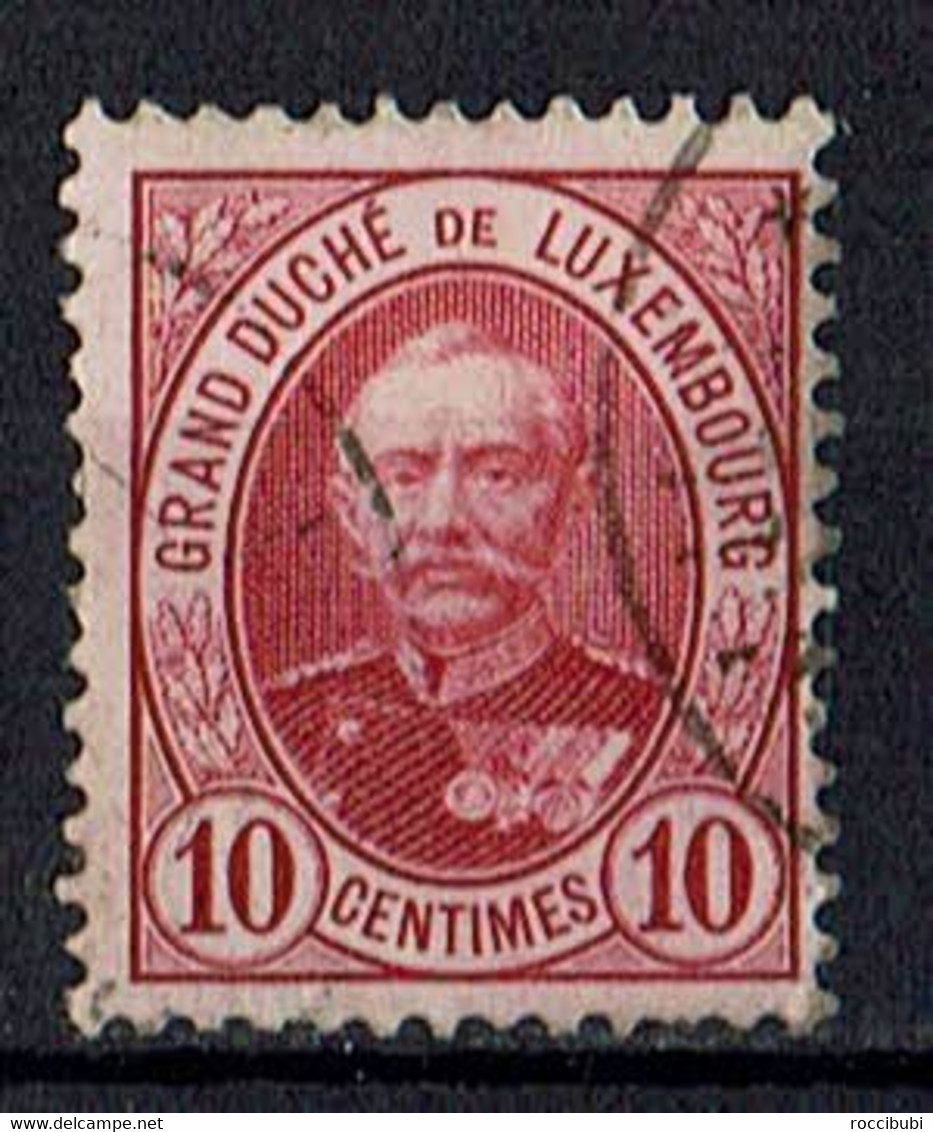 Luxemburg 1891 // Mi. 57 O // Freimarken // Großherzog Adolphe - 1891 Adolphe De Face