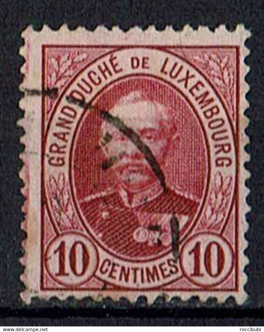 Luxemburg 1891 // Mi. 57 O // Freimarken // Großherzog Adolphe - 1891 Adolphe Front Side