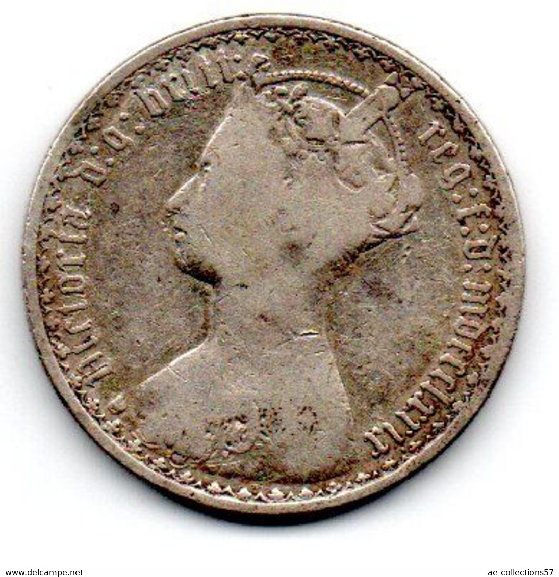 Grande Bretagne - Florin 1879 - B+ - J. 1 Florin / 2 Schilling