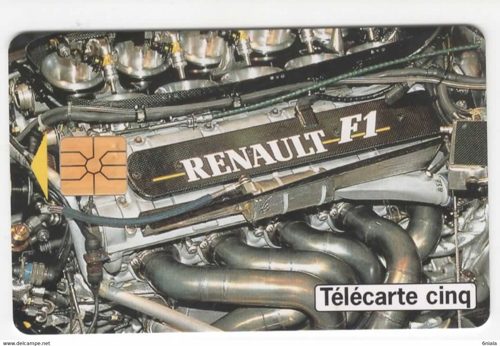 6819 Télécarte  RENAULT SPORT F1 5U  (scans Recto Verso)15 000 Ex 06/94 Promotionnelle Auto  Automobile Carte Téléphone - 5 Unités