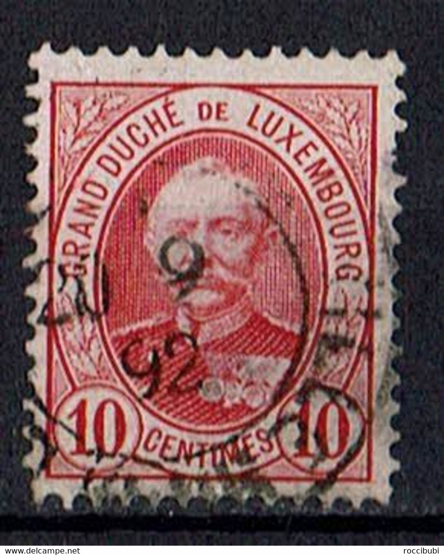 Luxemburg 1891 // Mi. 57 O // Freimarken // Großherzog Adolphe - 1891 Adolfo Di Fronte