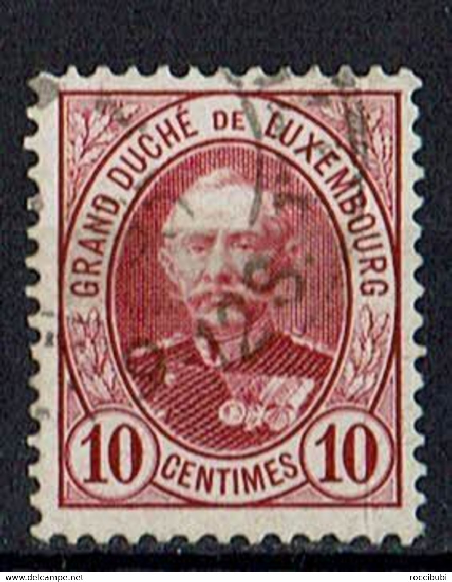 Luxemburg 1891 // Mi. 57 O // Freimarken // Großherzog Adolphe - 1891 Adolphe De Face