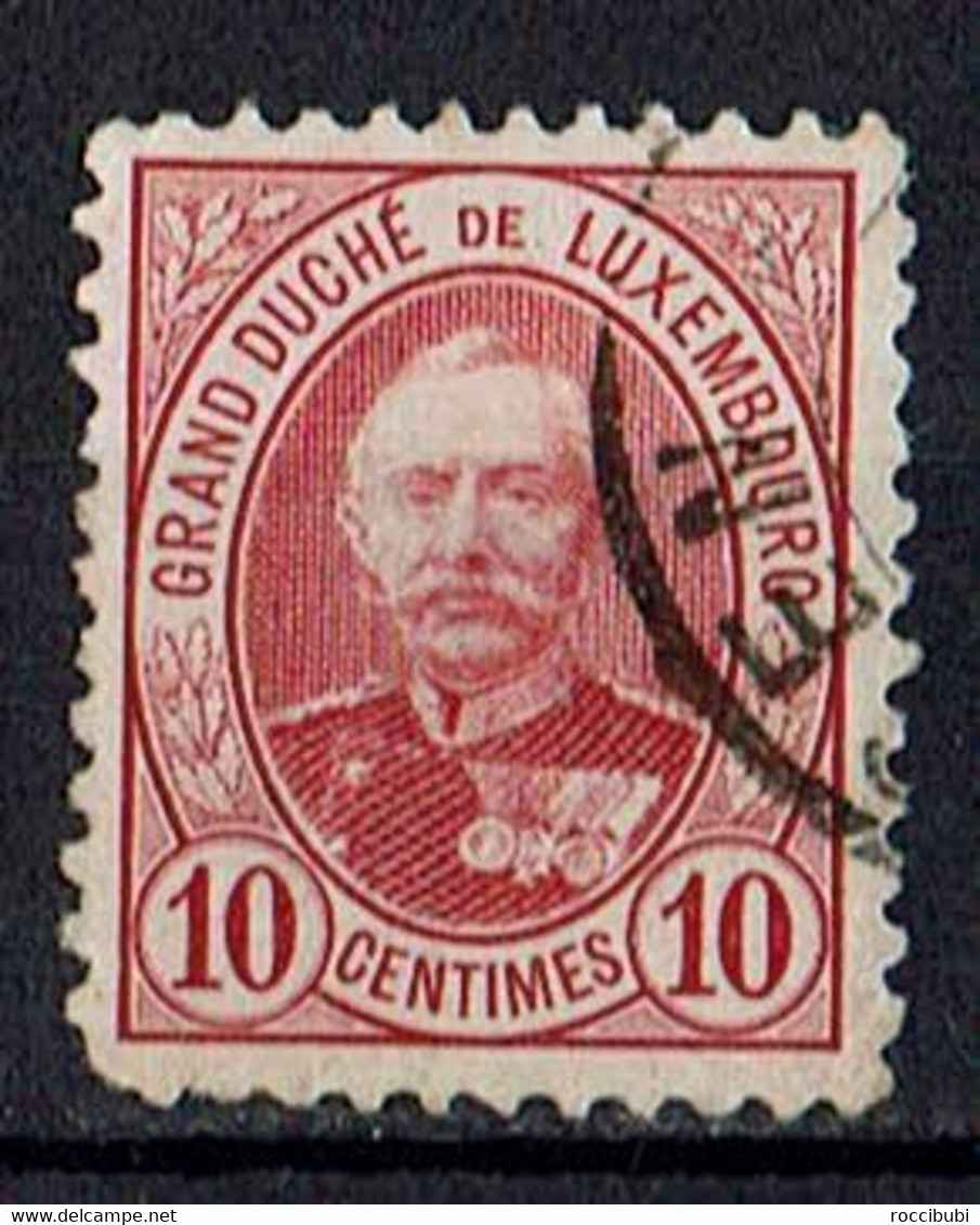 Luxemburg 1891 // Mi. 57 O // Freimarken // Großherzog Adolphe - 1891 Adolfo Di Fronte