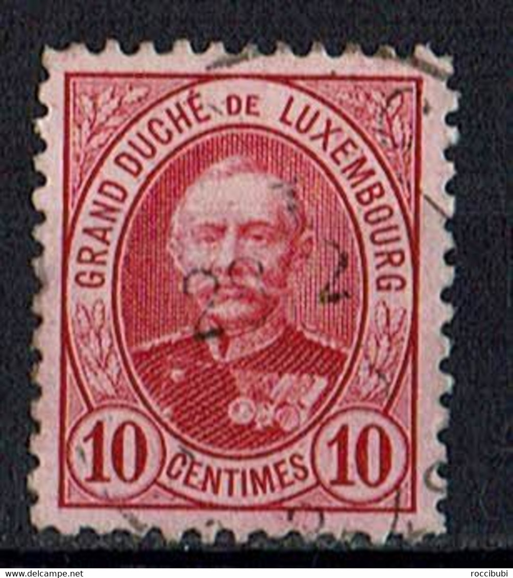 Luxemburg 1891 // Mi. 57 O // Freimarken // Großherzog Adolphe - 1891 Adolfo Di Fronte