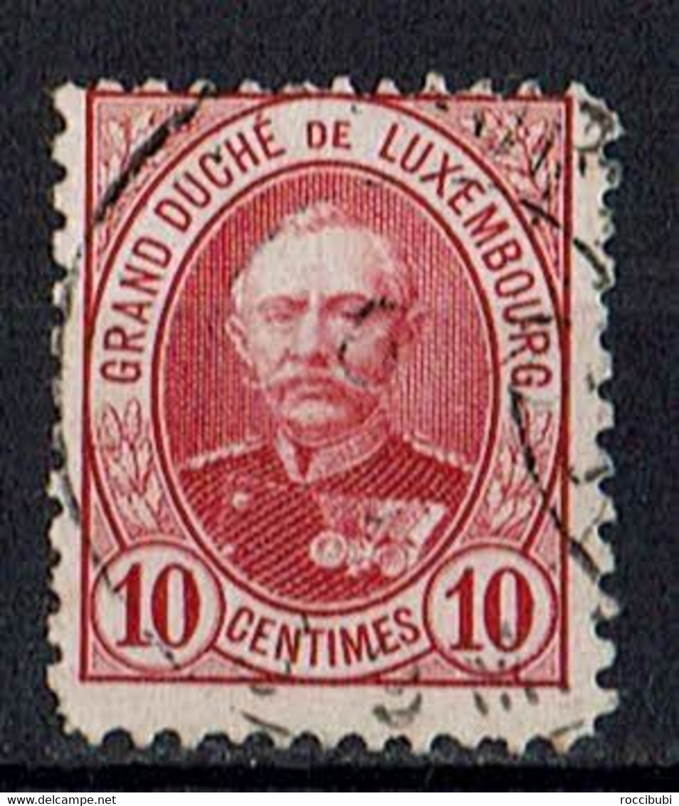 Luxemburg 1891 // Mi. 57 O // Freimarken // Großherzog Adolphe - 1891 Adolfo Di Fronte