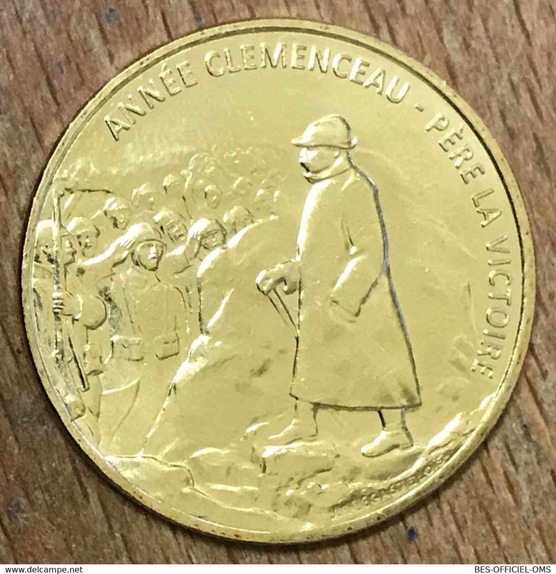 75016 PARIS MUSÉE CLÉMENCEAU MDP 2018 MÉDAILLE SOUVENIR MONNAIE DE PARIS JETON TOURISTIQUE TOKENS MEDALS COIN - 2018