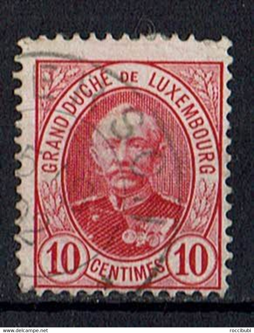 Luxemburg 1891 // Mi. 57 O // Freimarken // Großherzog Adolphe - 1891 Adolphe De Face