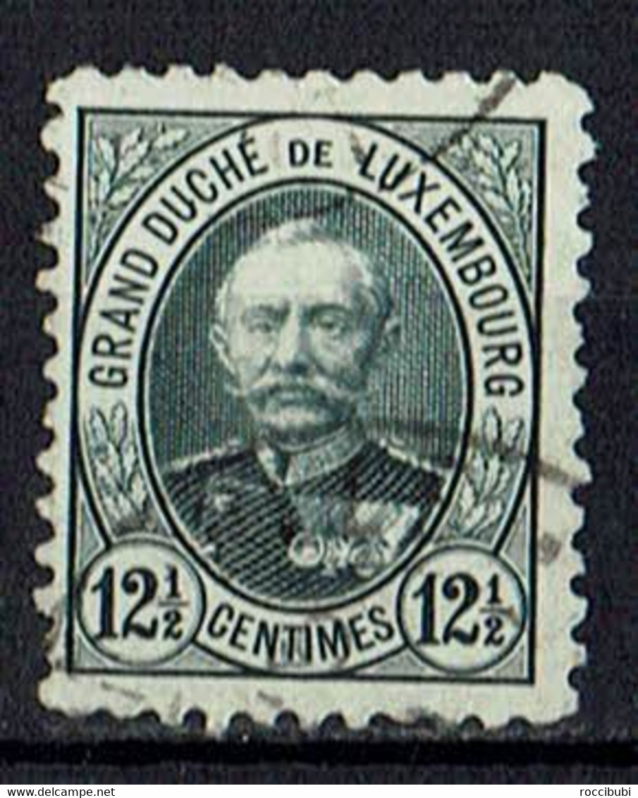 Luxemburg 1891 // Mi. 58 O // Freimarken // Großherzog Adolphe - 1891 Adolphe De Face