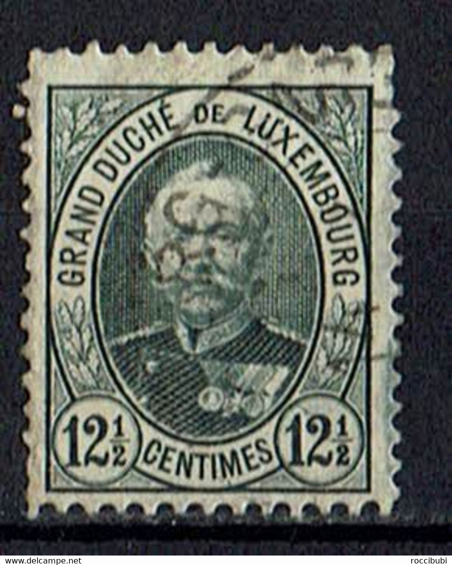 Luxemburg 1891 // Mi. 58 O // Freimarken // Großherzog Adolphe - 1891 Adolfo De Frente