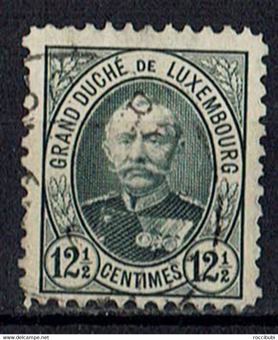 Luxemburg 1891 // Mi. 58 O // Freimarken // Großherzog Adolphe - 1891 Adolphe De Face