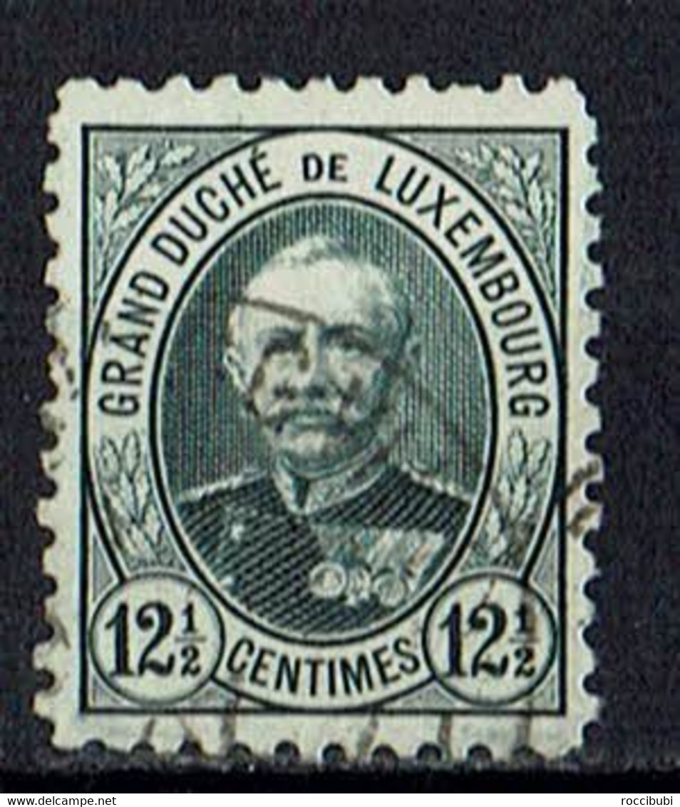 Luxemburg 1891 // Mi. 58 O // Freimarken // Großherzog Adolphe - 1891 Adolfo Di Fronte