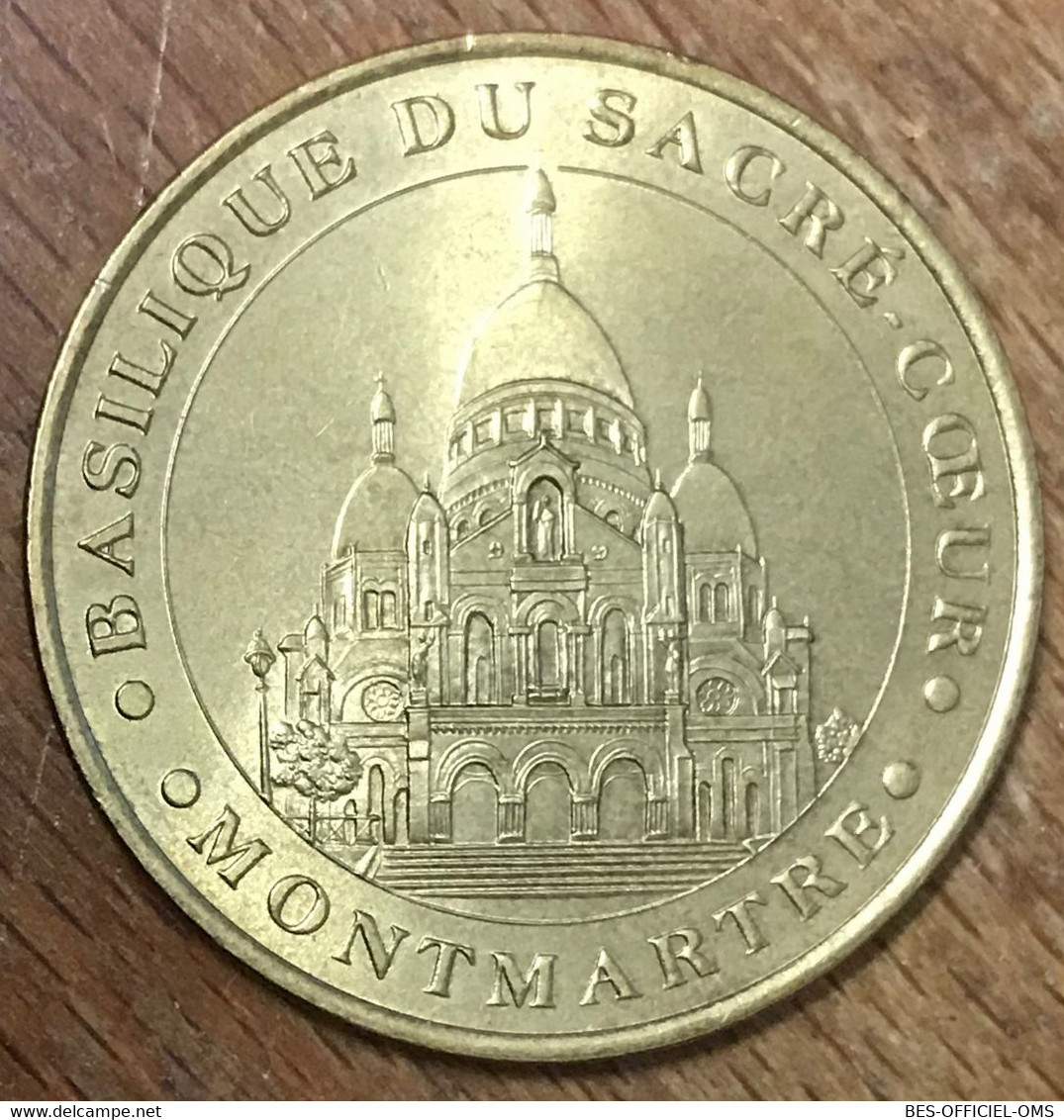 75018 PARIS BASILIQUE SACRÉ-COEUR MONTMARTRE MDP 2002 MÉDAILLE MONNAIE DE PARIS JETON TOURISTIQUE MEDALS COINS TOKENS - 2002