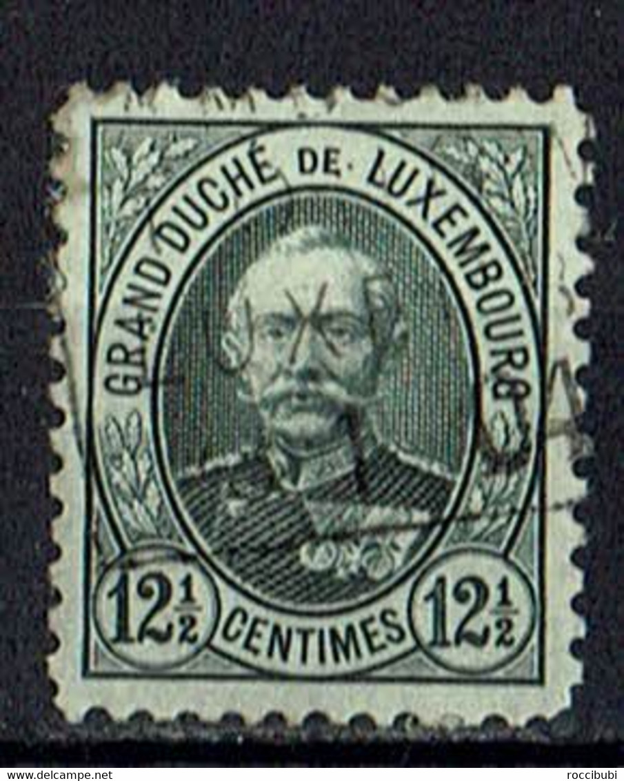 Luxemburg 1891 // Mi. 58 O // Freimarken // Großherzog Adolphe - 1891 Adolphe De Face