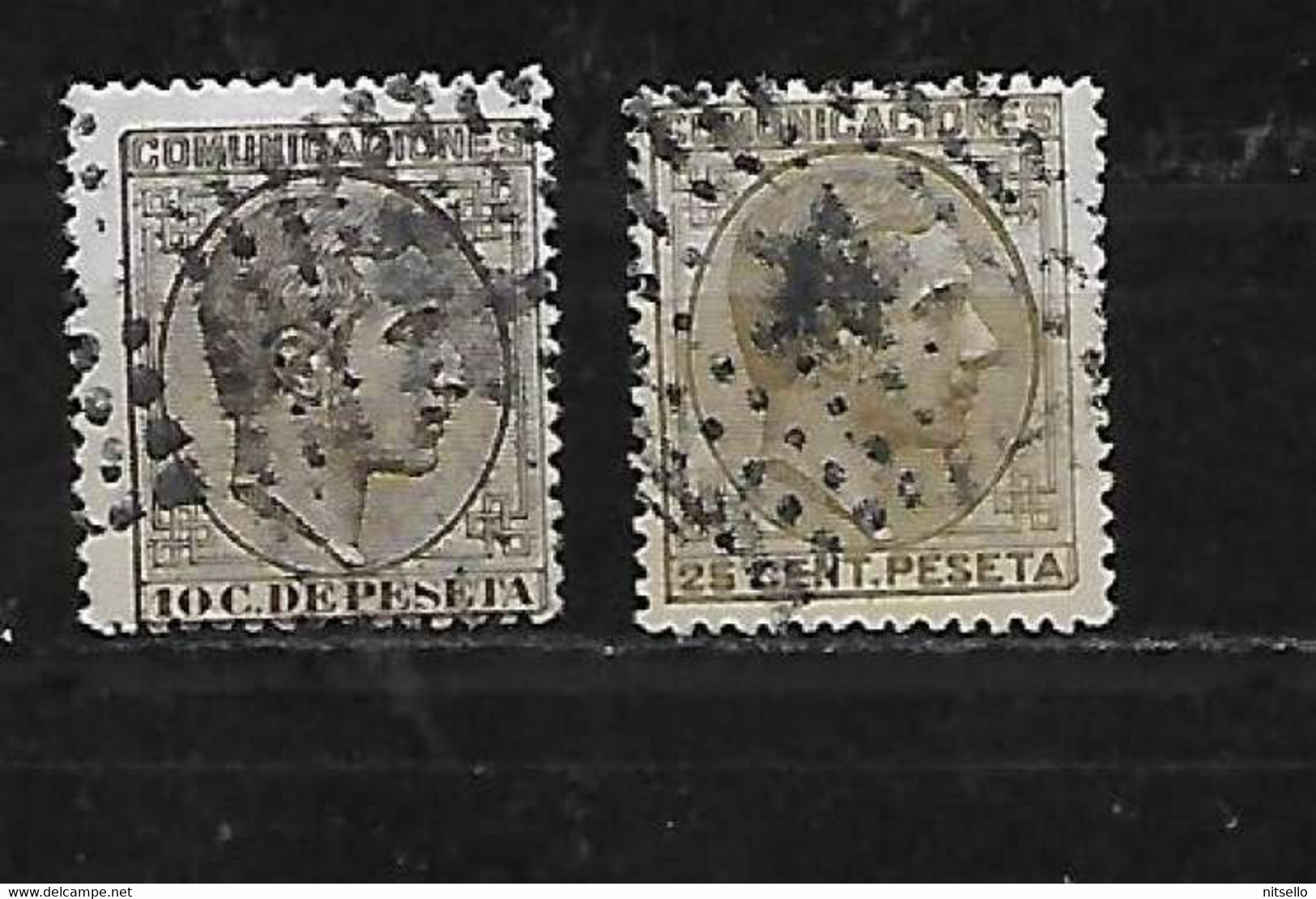 LOTE 2172   /// (C060) ESPAÑA  EDIFIL Nº: 192 Y 194 ¡¡¡ OFERTA - LIQUIDATION - JE LIQUIDE !!! - Used Stamps