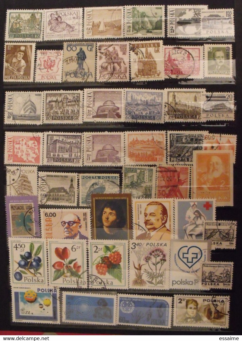 Pologne Poland Polska. collection de 560  timbres + blocs