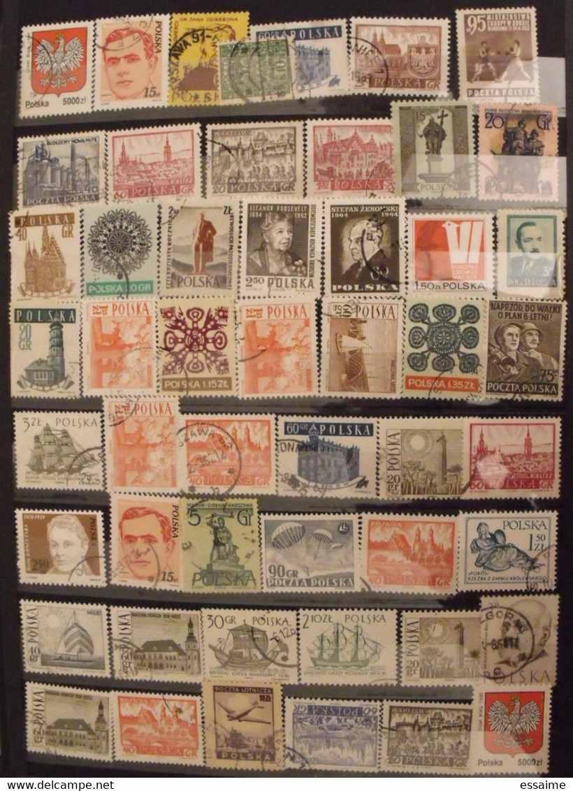 Pologne Poland Polska. collection de 560  timbres + blocs