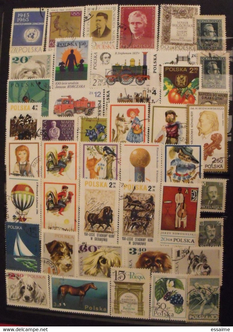 Pologne Poland Polska. collection de 560  timbres + blocs