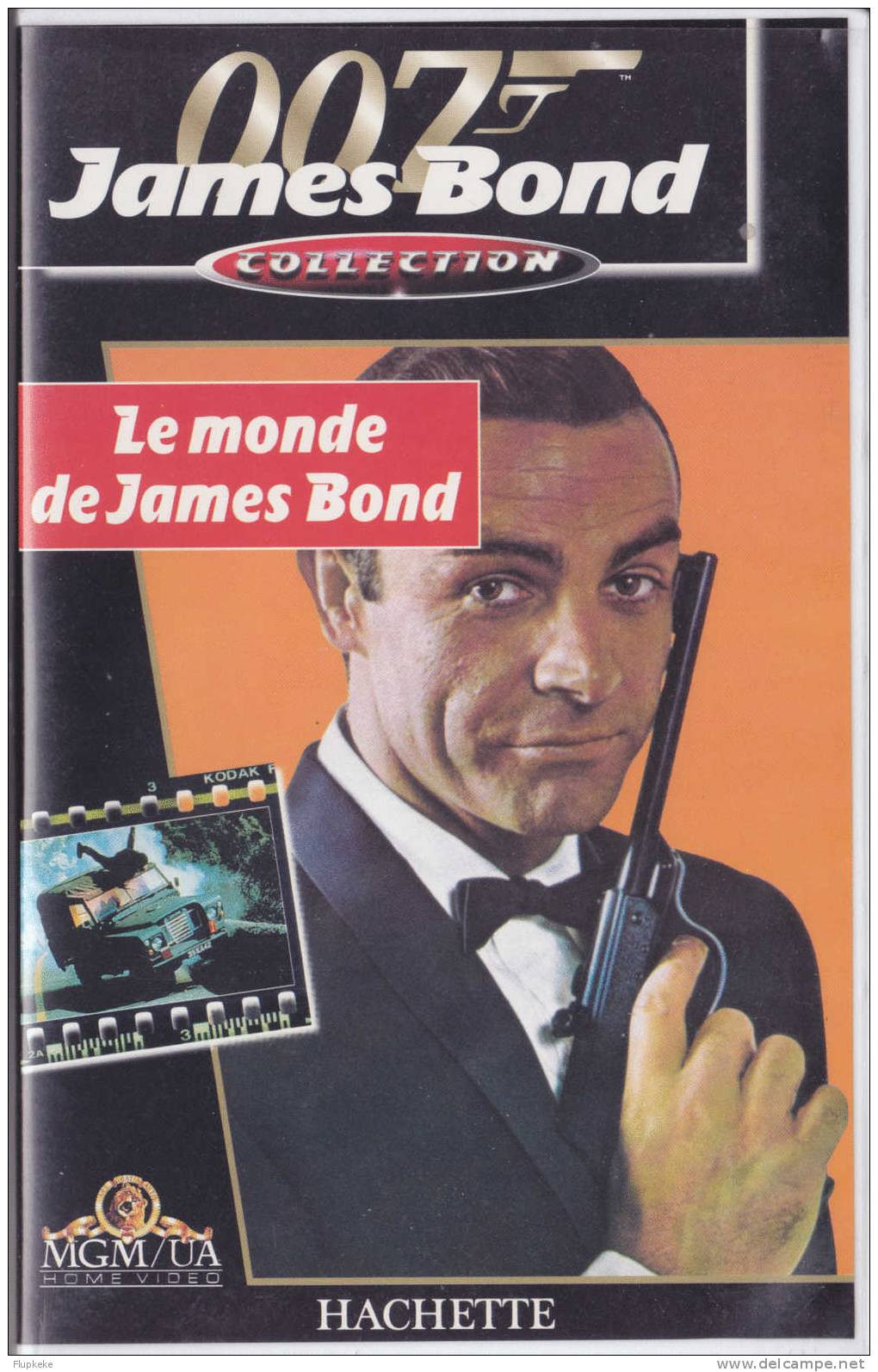 James Bond Collection Hachette 2 VHS Le Monde De James Bond + Les Meilleures Cascades De Rémy Julienne - Documentaire