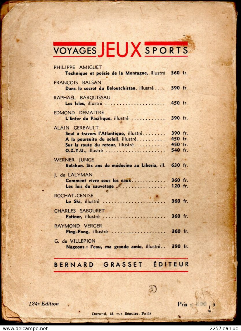 P Albarran ..Notre Méthode De Bridge Suivi D'un Abrégé Des Enchères - Editions Grasset  De  1935 - Giochi Di Società