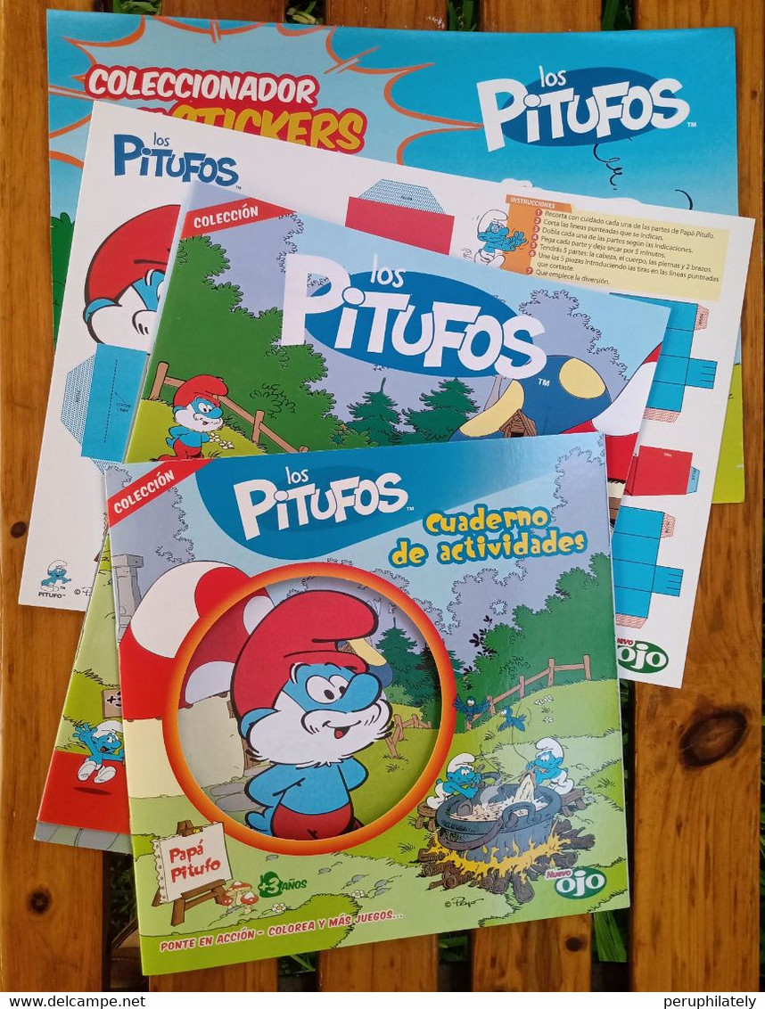 The Smurfs , Set Activities Peru Edition - Boeken Voor Jongeren