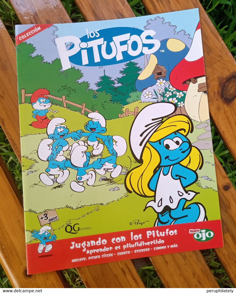 The Smurfs , Set Activities Peru Edition - Boeken Voor Jongeren