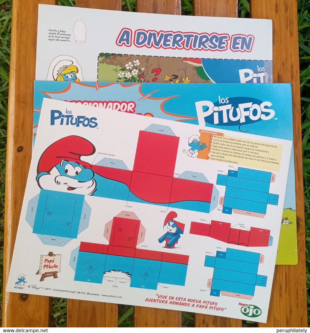 The Smurfs , Set Activities Peru Edition - Boeken Voor Jongeren