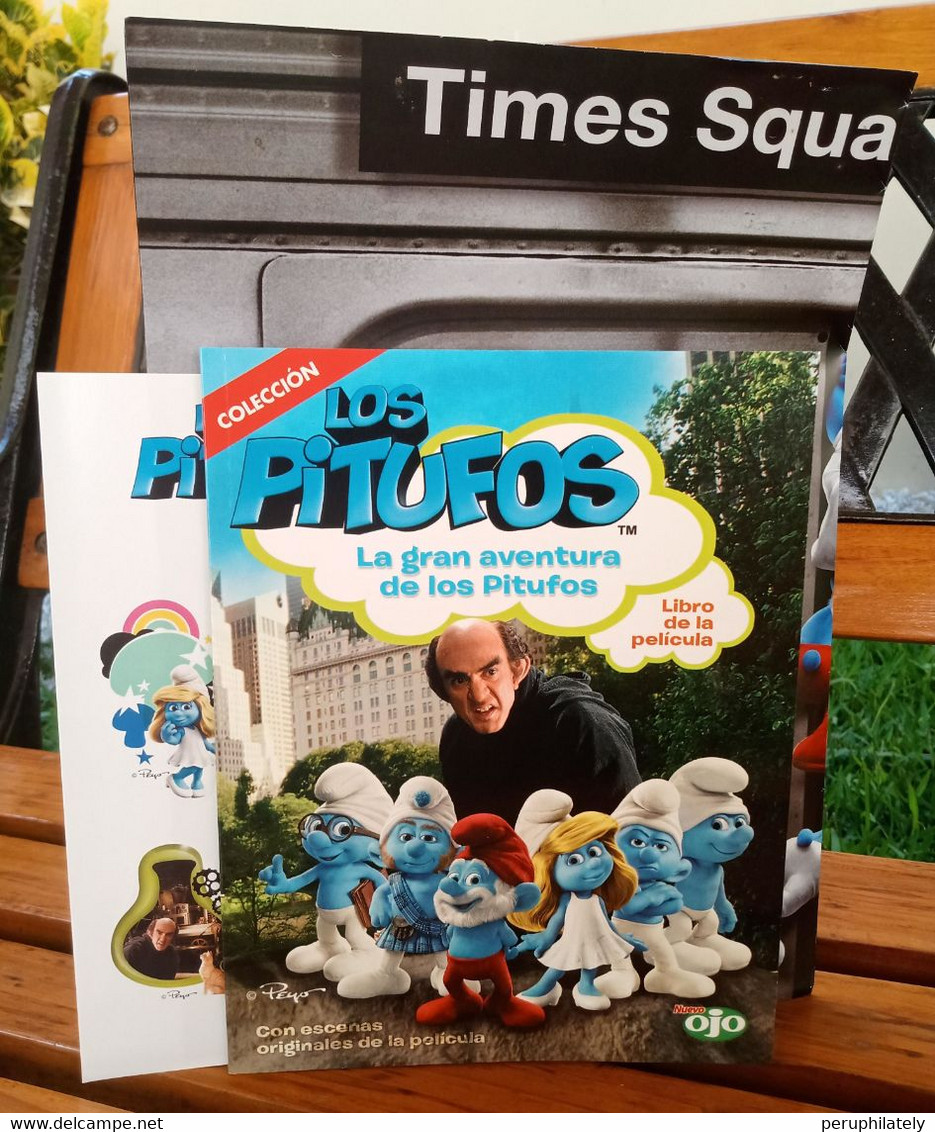 The Smurfs , Book , The Movie , Peru Edition - Kinder- Und Jugendbücher