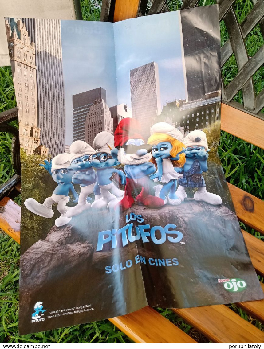 The Smurfs , Book , The Movie , Peru Edition - Children's