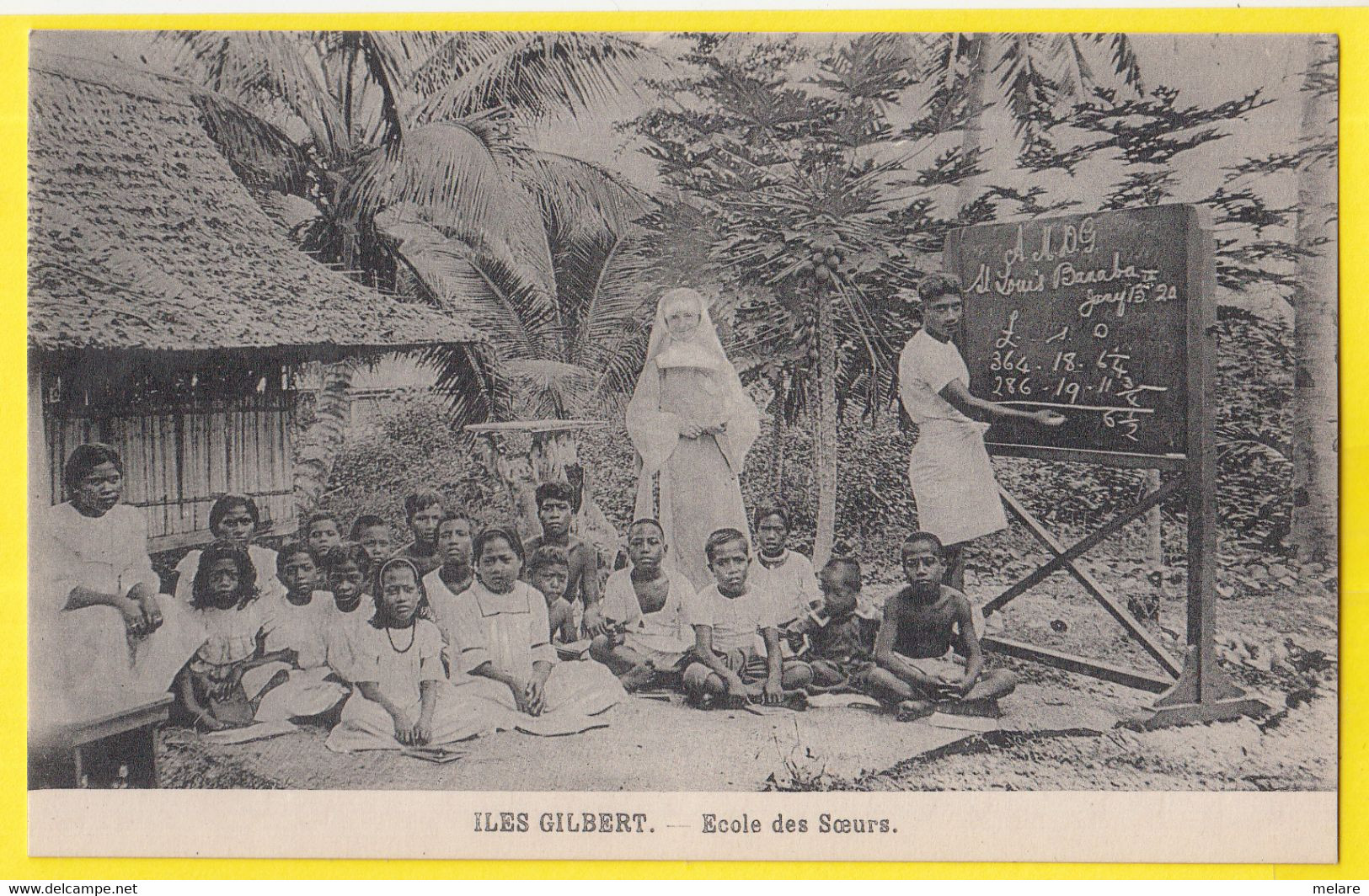 ILES GILBERT KIRIBATI écoles Des Soeurs - Micronesia