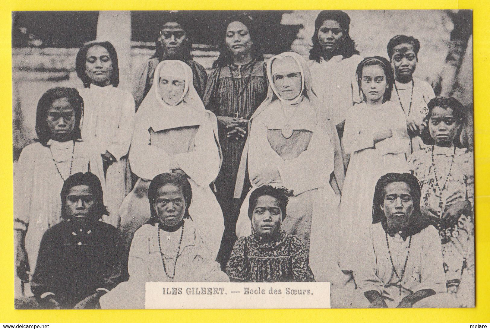 ILES GILBERT KIRIBATI écoles Des Soeurs - Micronesië