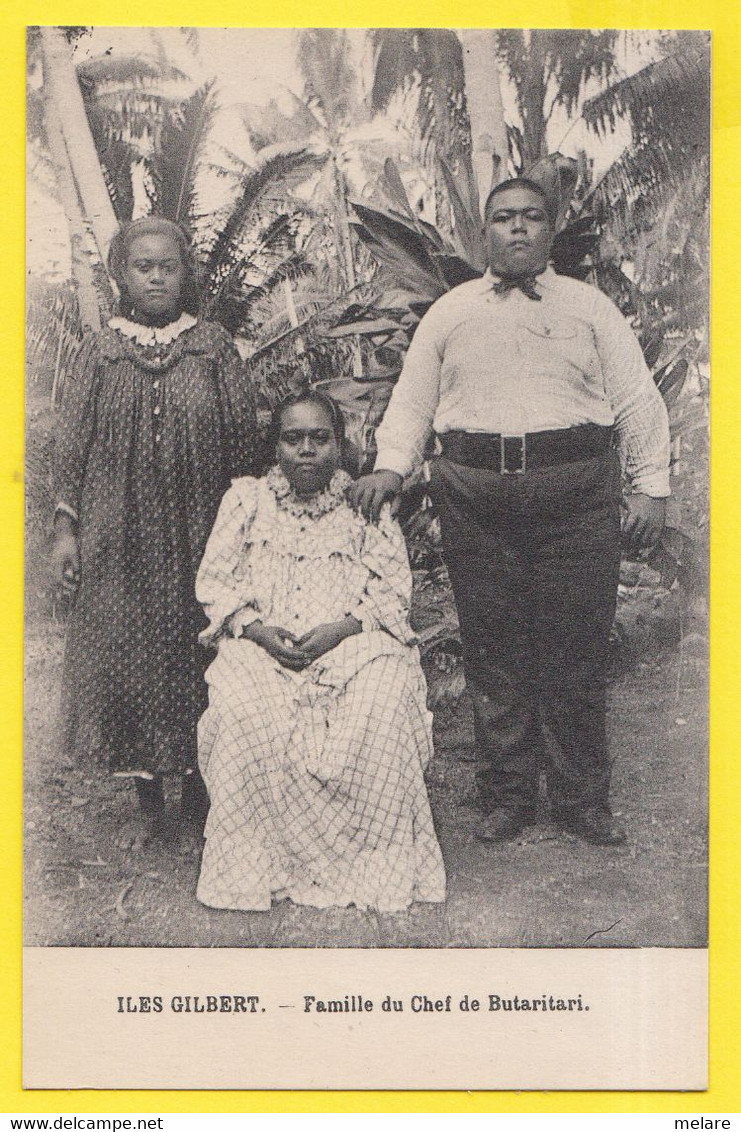 ILES GILBERT KIRIBATI Famille Du Chef De Buturitari - Micronesia